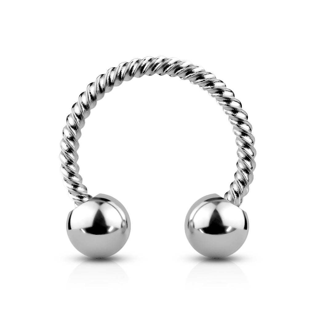 steel-twisted-rope-circular-barbell-horseshoe-piercing-belly-bling